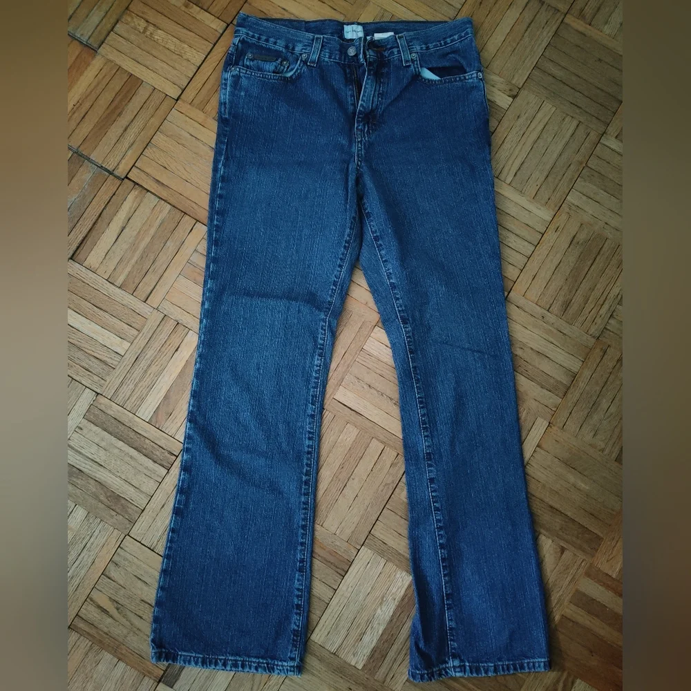 Calvin Klein Medium Wash Straight Leg Jeans